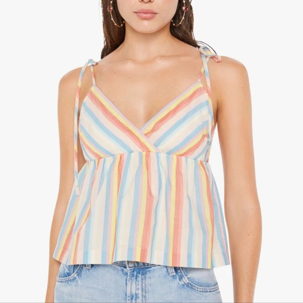 MOTHER High Flying Tank in Picture Perfect sz XS